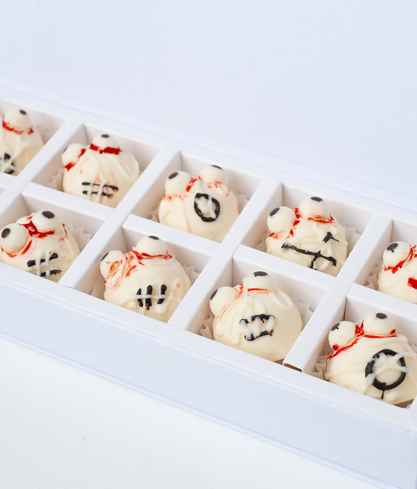 Mini Zombie Cake Pops