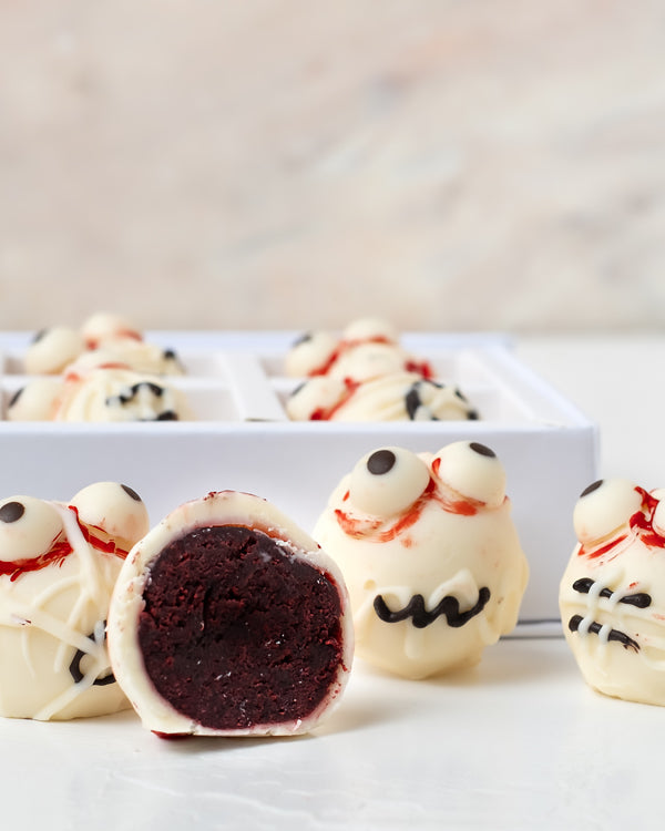 Mini Zombie Cake Pops