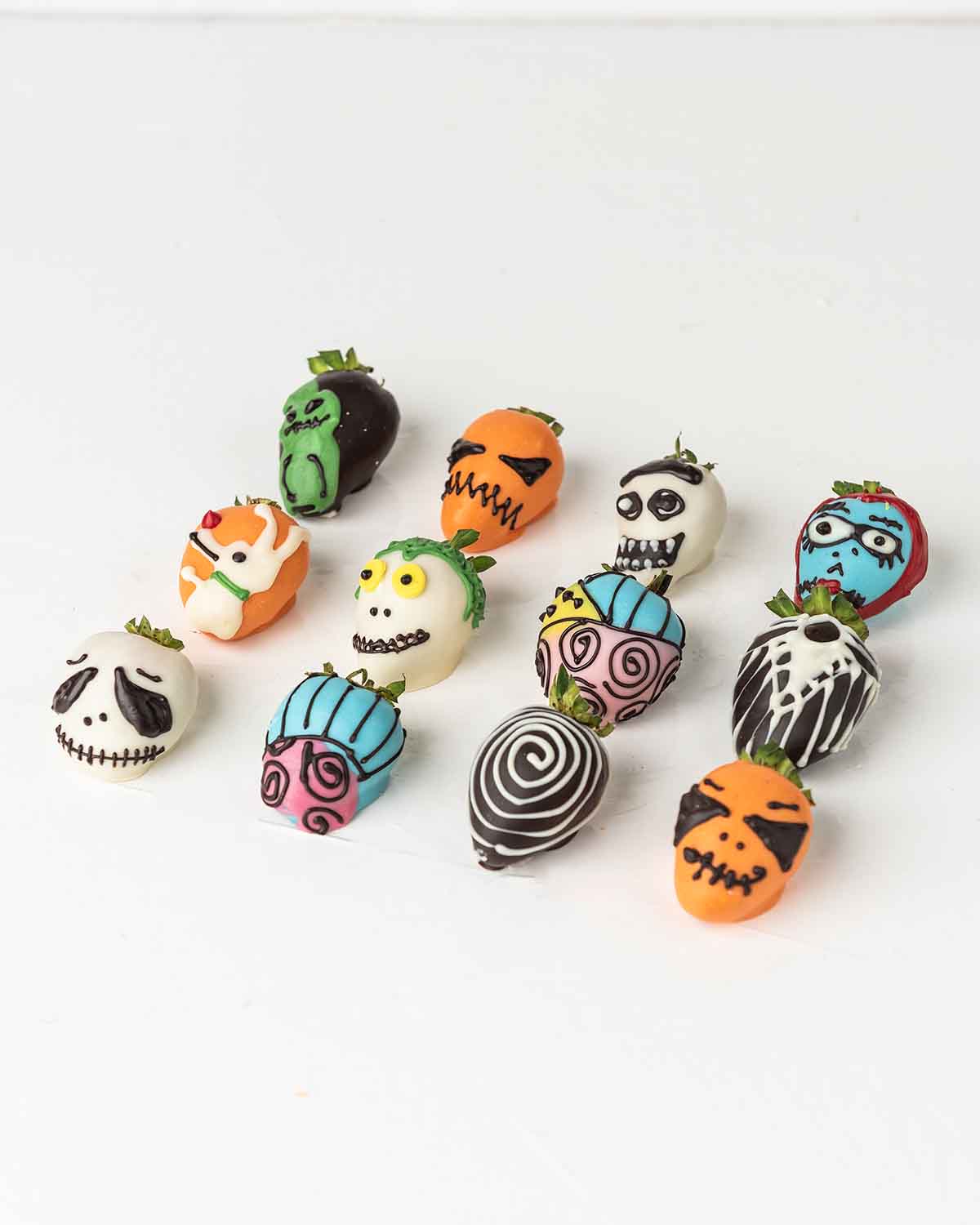 Halloween Assorted Characters Strawberries