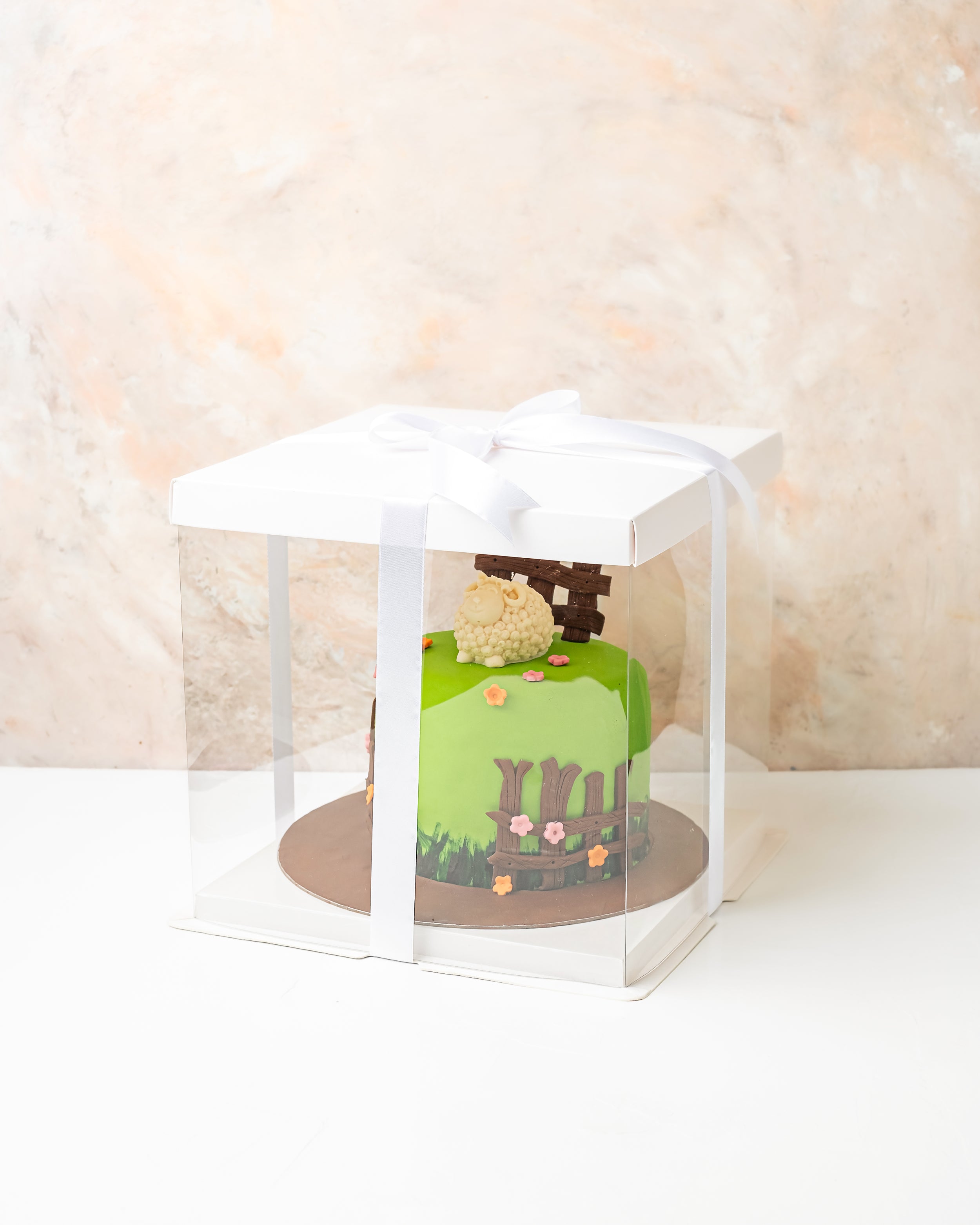 Baba White Sheep cake