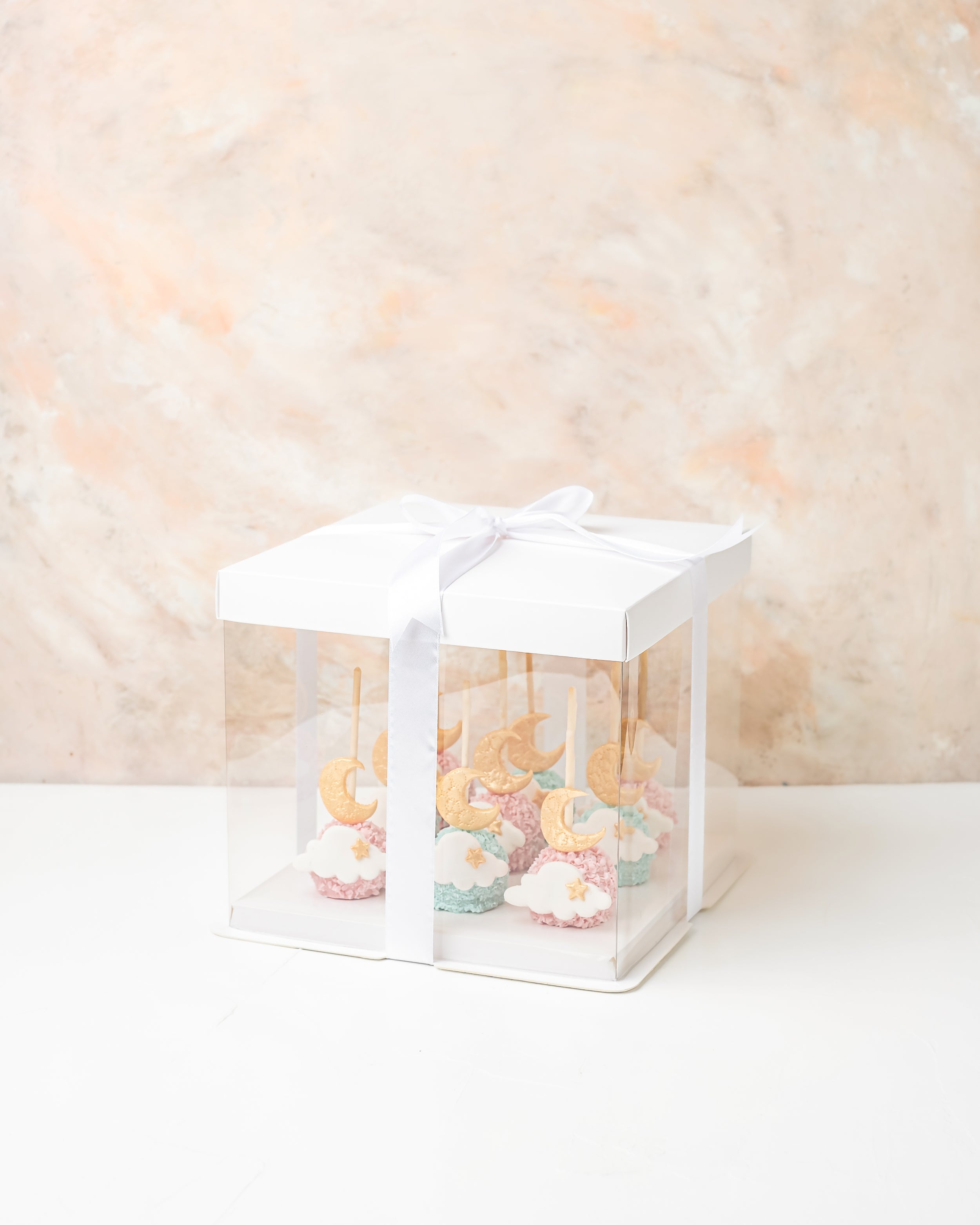 Pink and Blue Cake Pops