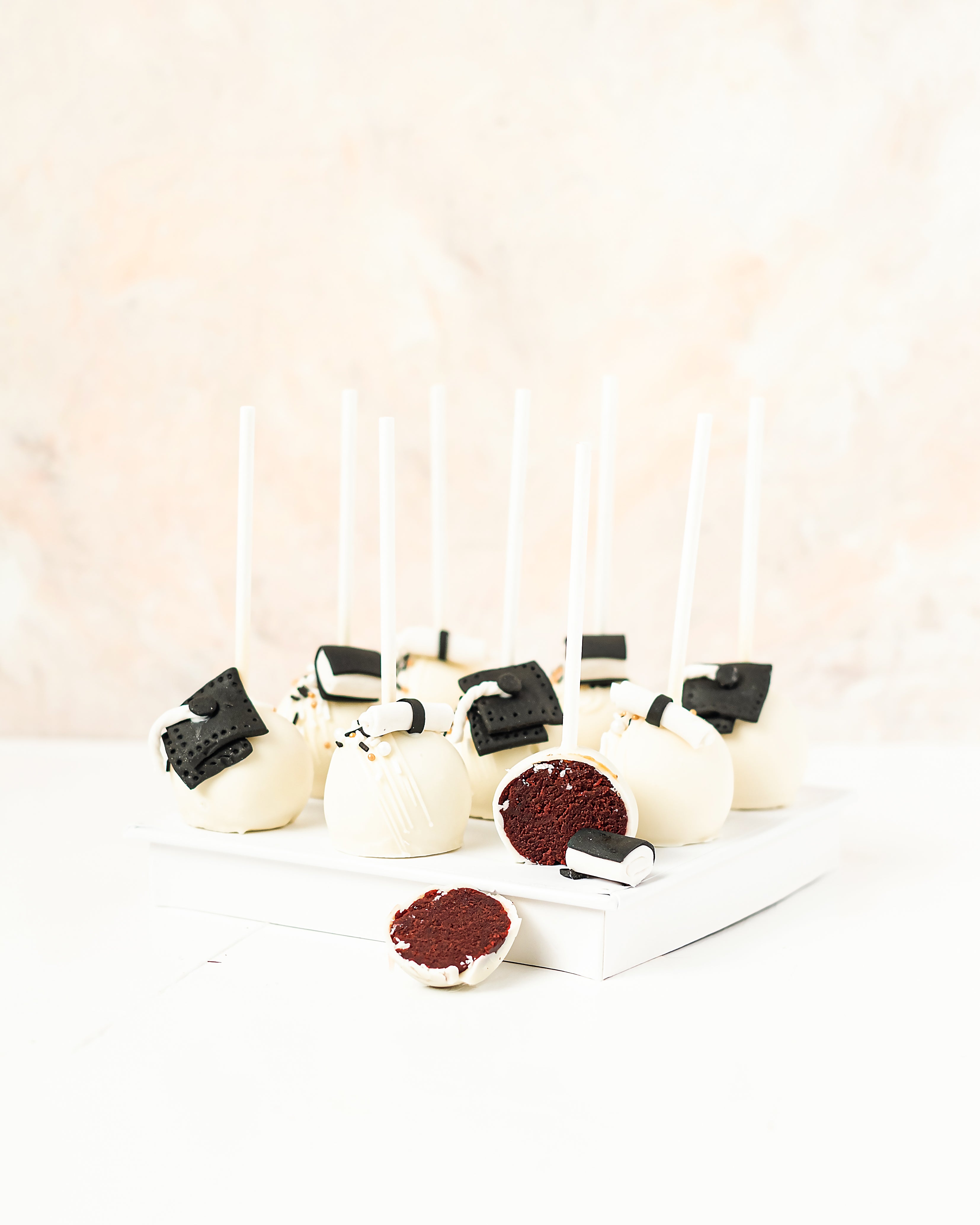 Graduation Cake Pops