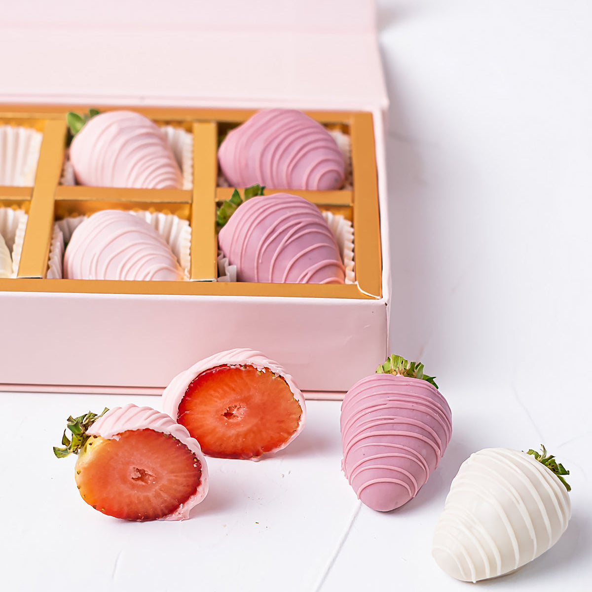 10 Chocolate Covered Strawberries