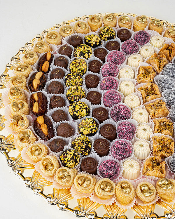 123 pieces Arabic Tray Arrangement