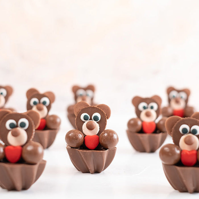 9 Assorted Chocolate Teddies