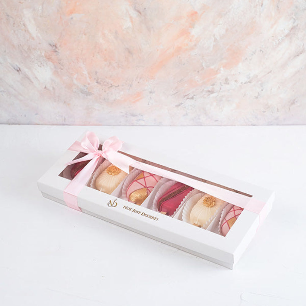 Pink and White Chocolate Cakesicles