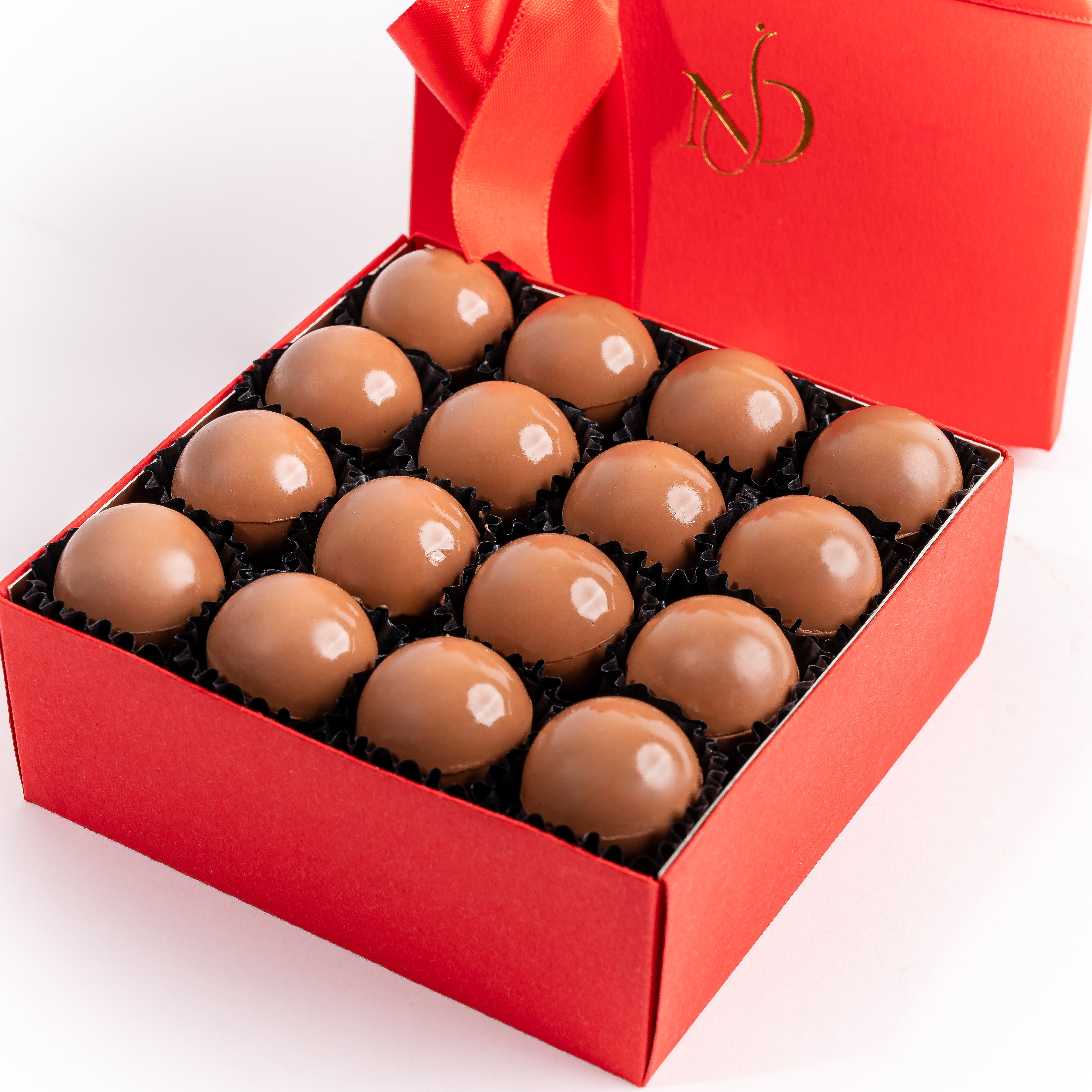 16-Piece Assorted Milk Chocolate Truffle Collection