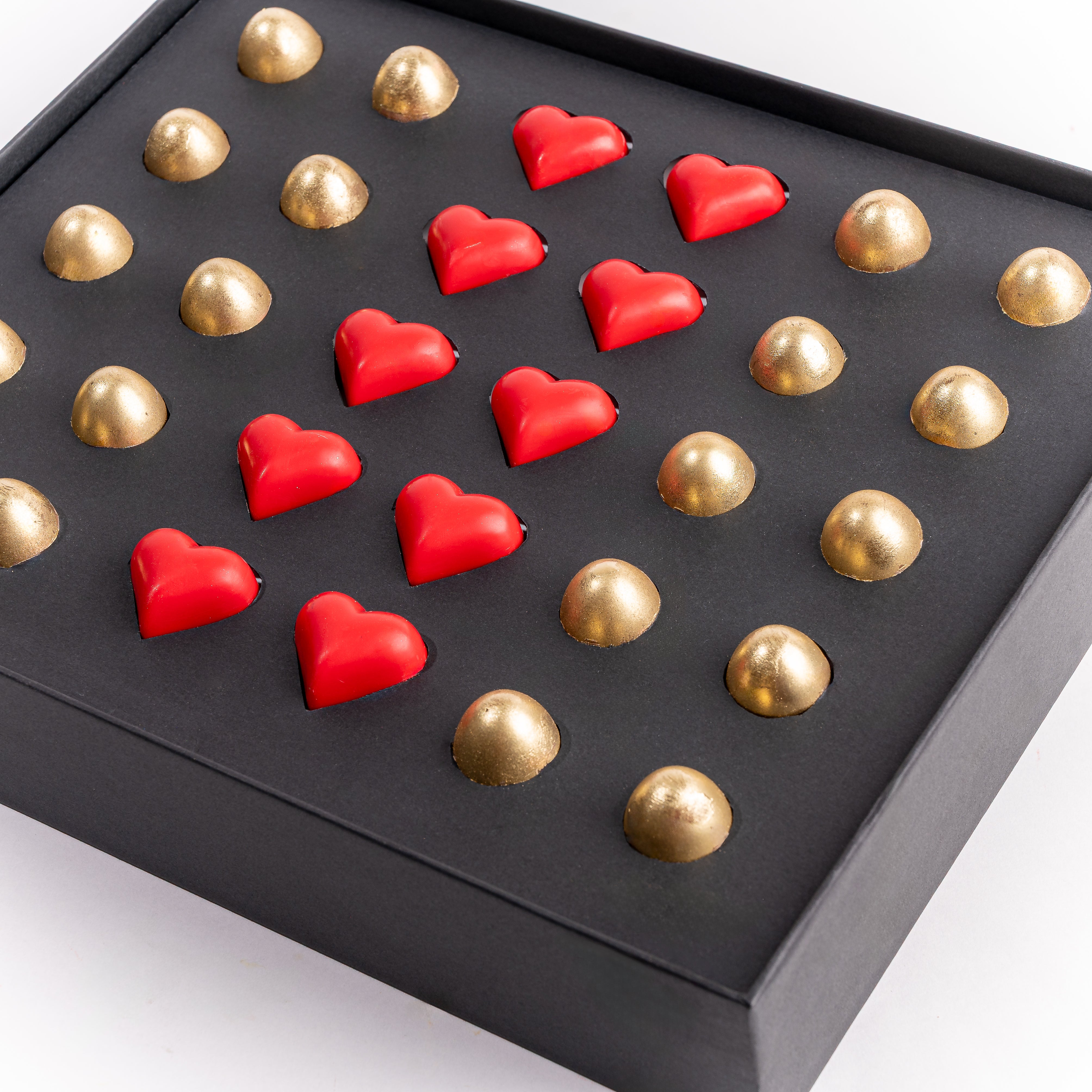 30x assorted milk and red chocolates