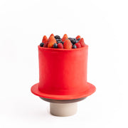 Fresh Summer Berries & Signature Red Fondant