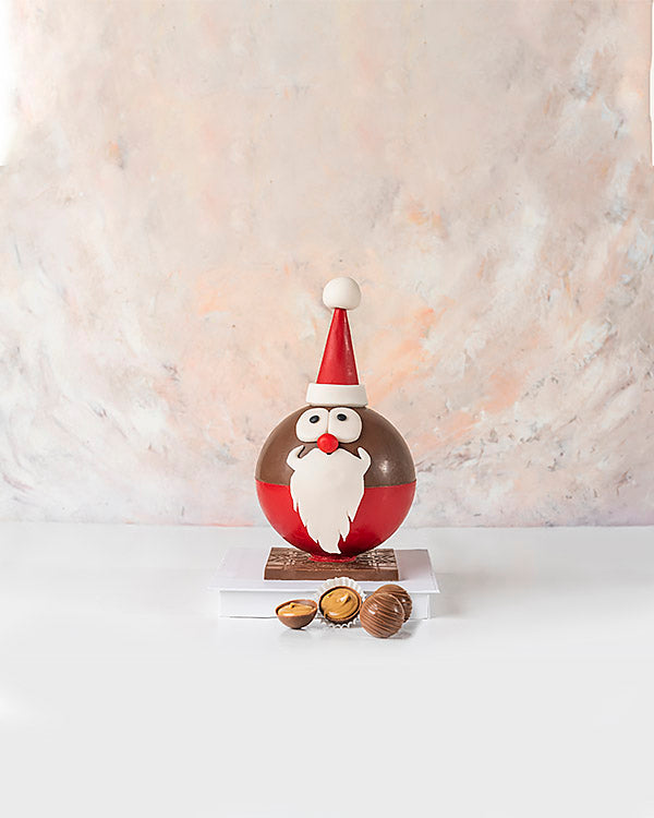 3D Chocolate Pinata Santa