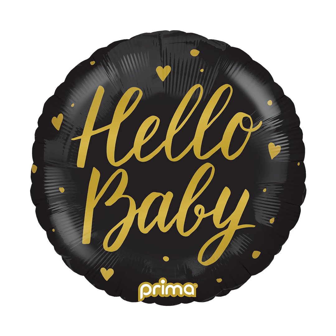 Hello Baby - Round Foil Balloon