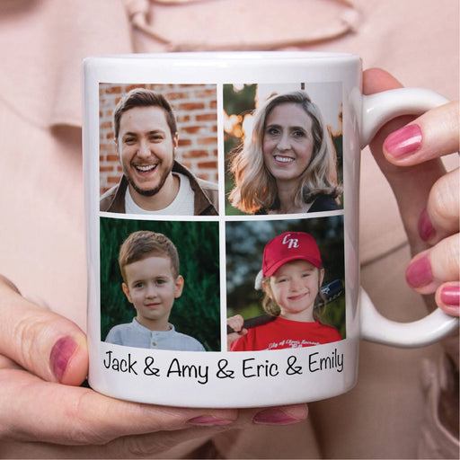 Personalised Photo Family Coffee Mug