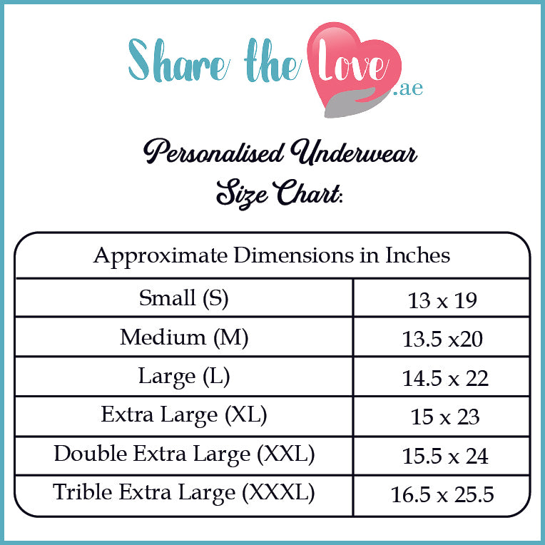 "Pet" Ladies Personalised Knickers