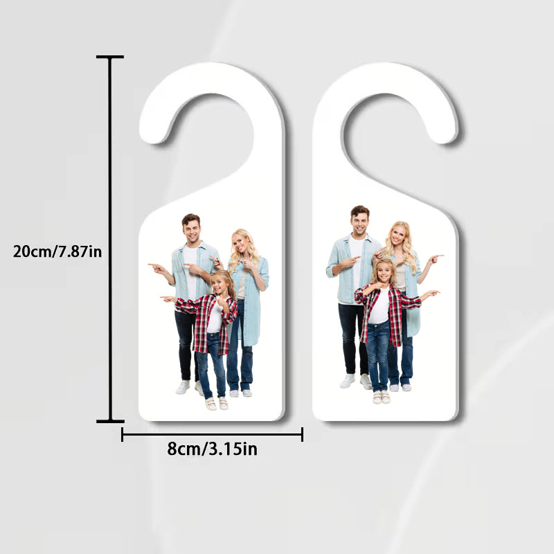 Personalised Acrylic Door Hanger