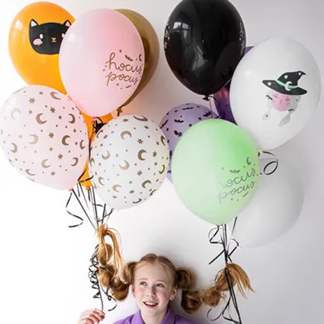 Balloons 30 cm, Hocus Pocus, mix
