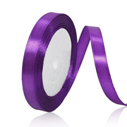 Purple Satin Ribbon - 25 Yards Length