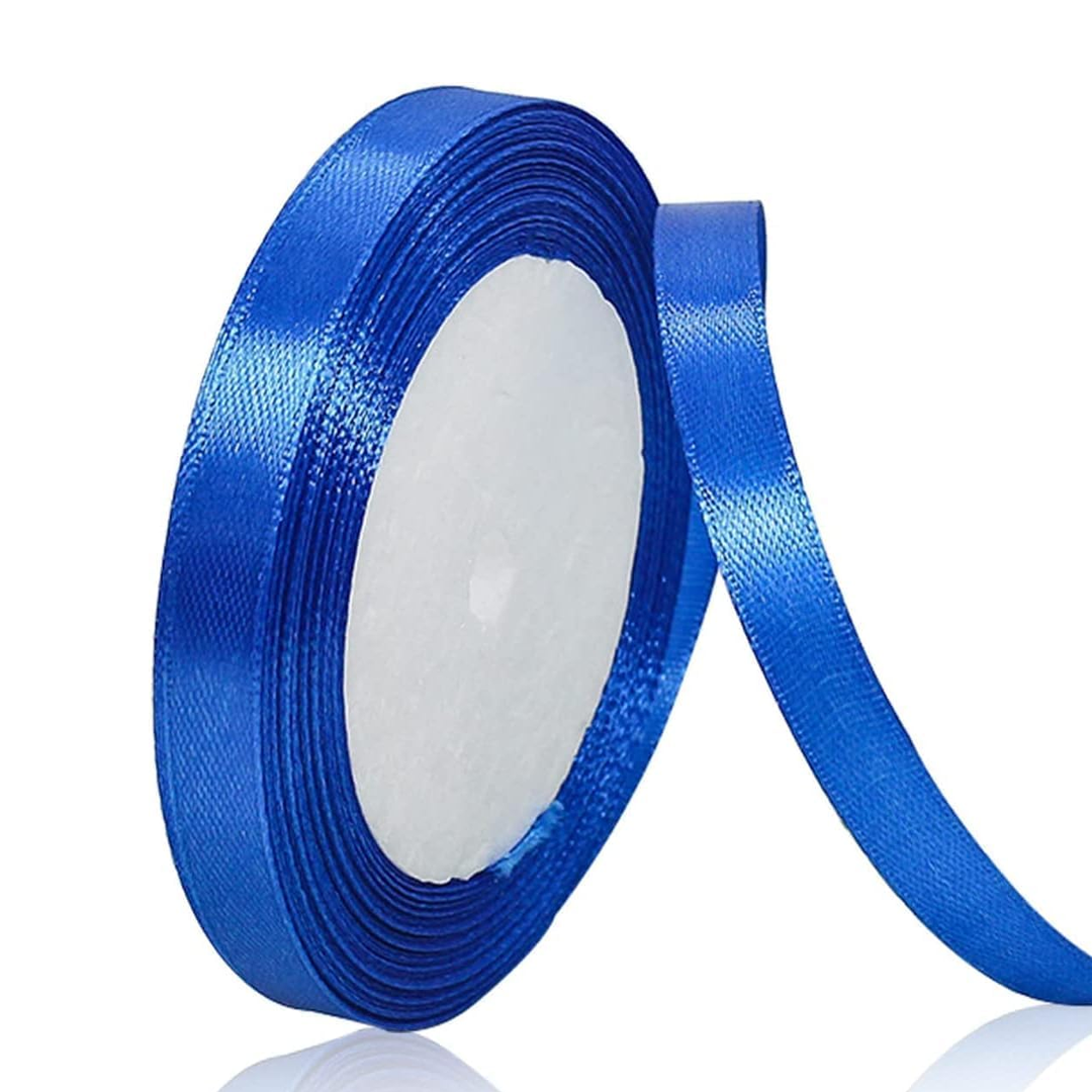 Royal Blue Satin Ribbon - 25 Yards Length