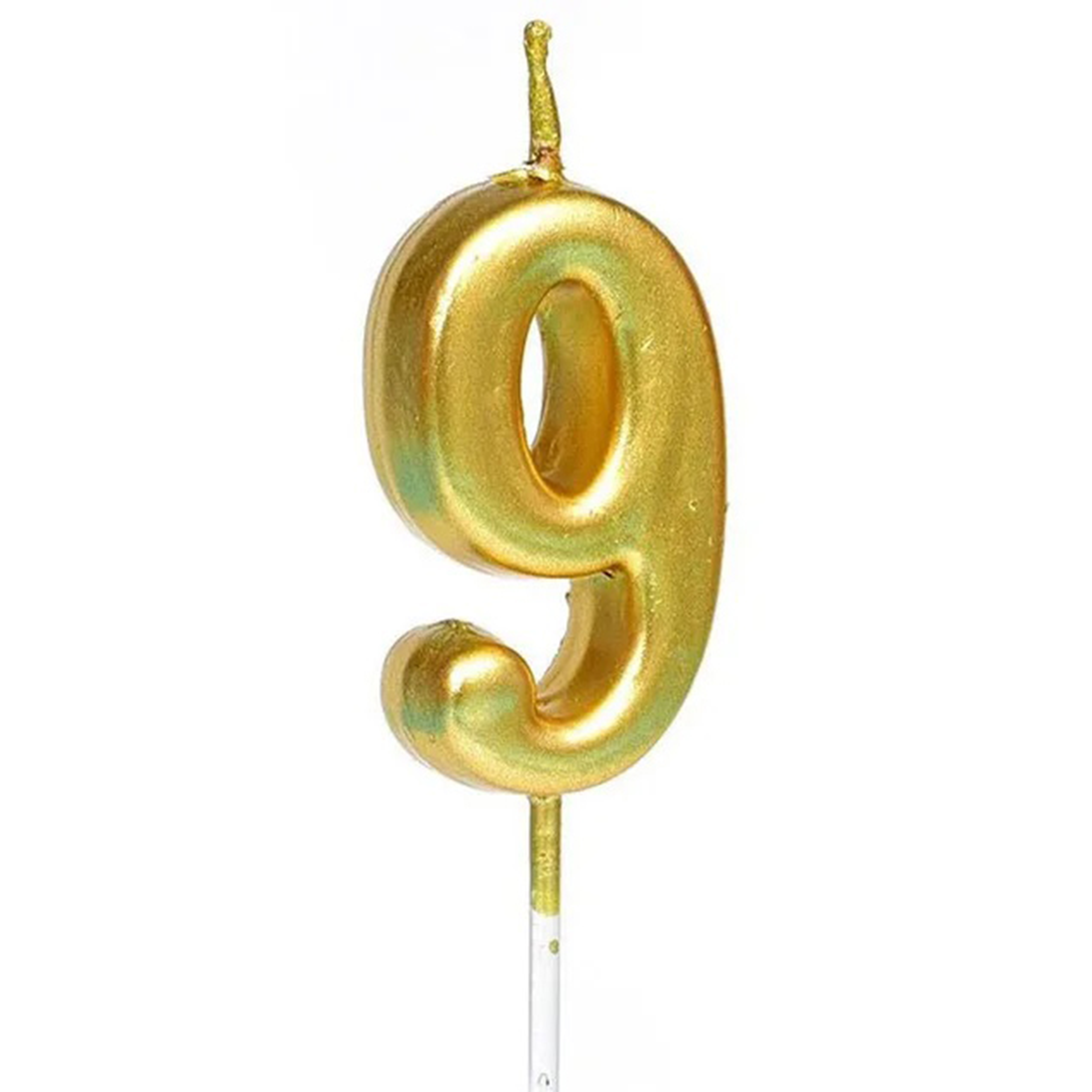 Number Candle - Gold