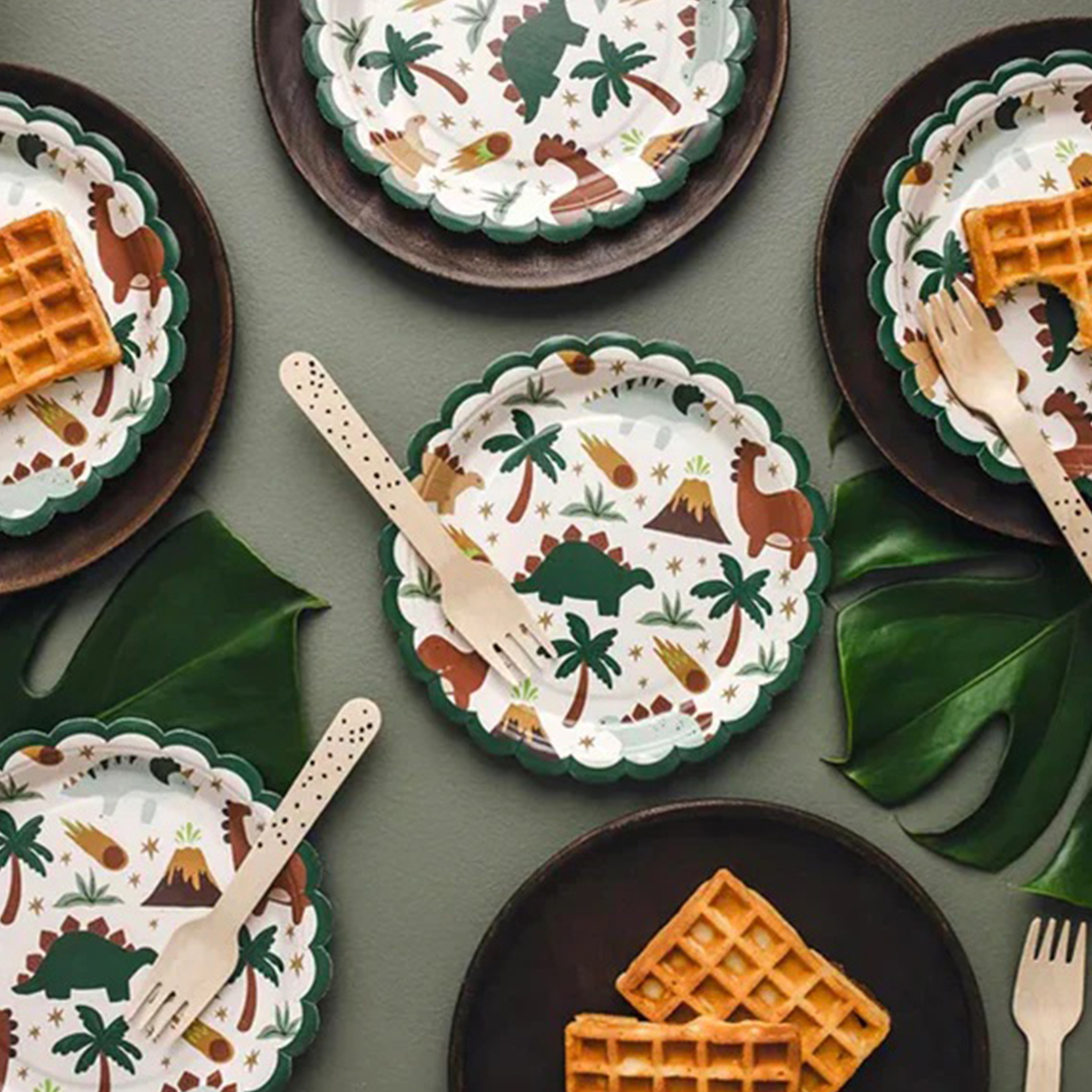 Dino Paper Plate | 6-Pieces