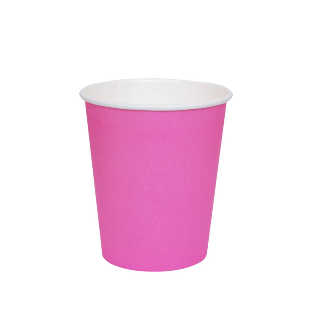 6-Pieces Paper Cups – Pink