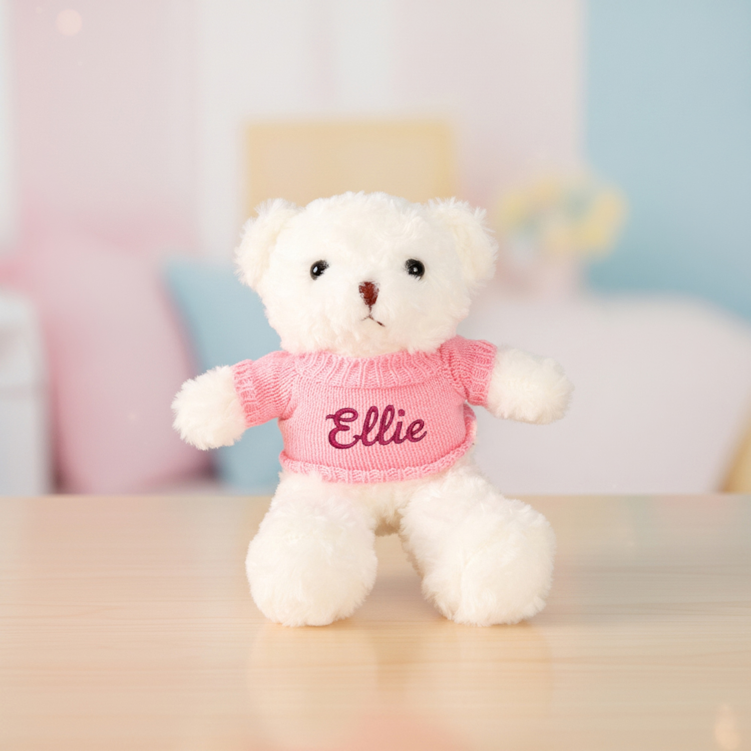 Personalised Snow Bear Teddy