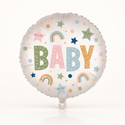 18" Satin Infused Natural Baby Balloon