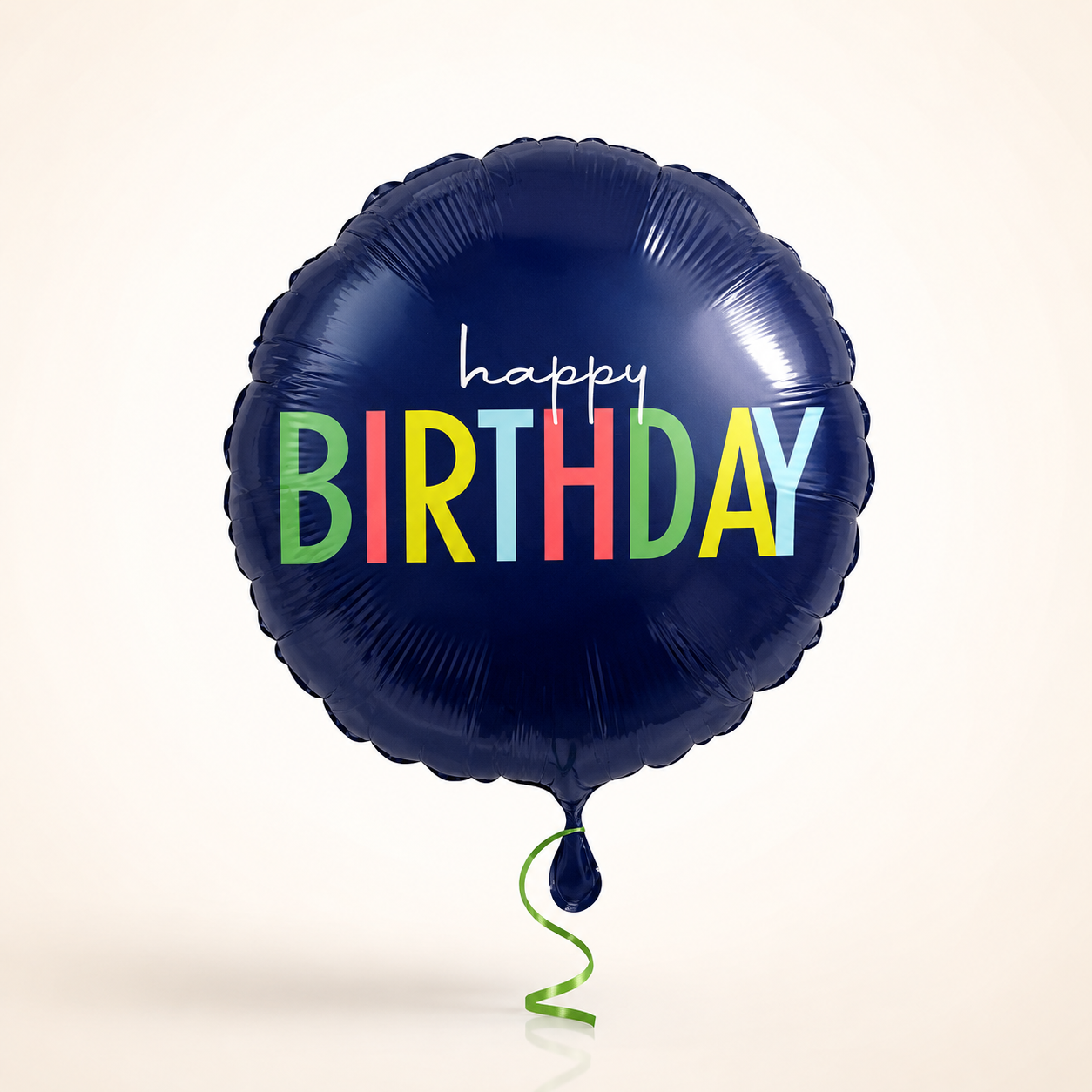 18" Modern Happy Birthday Foil Balloon