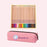 Set of Personalised Pencil Case with Personalised Colours Pencil