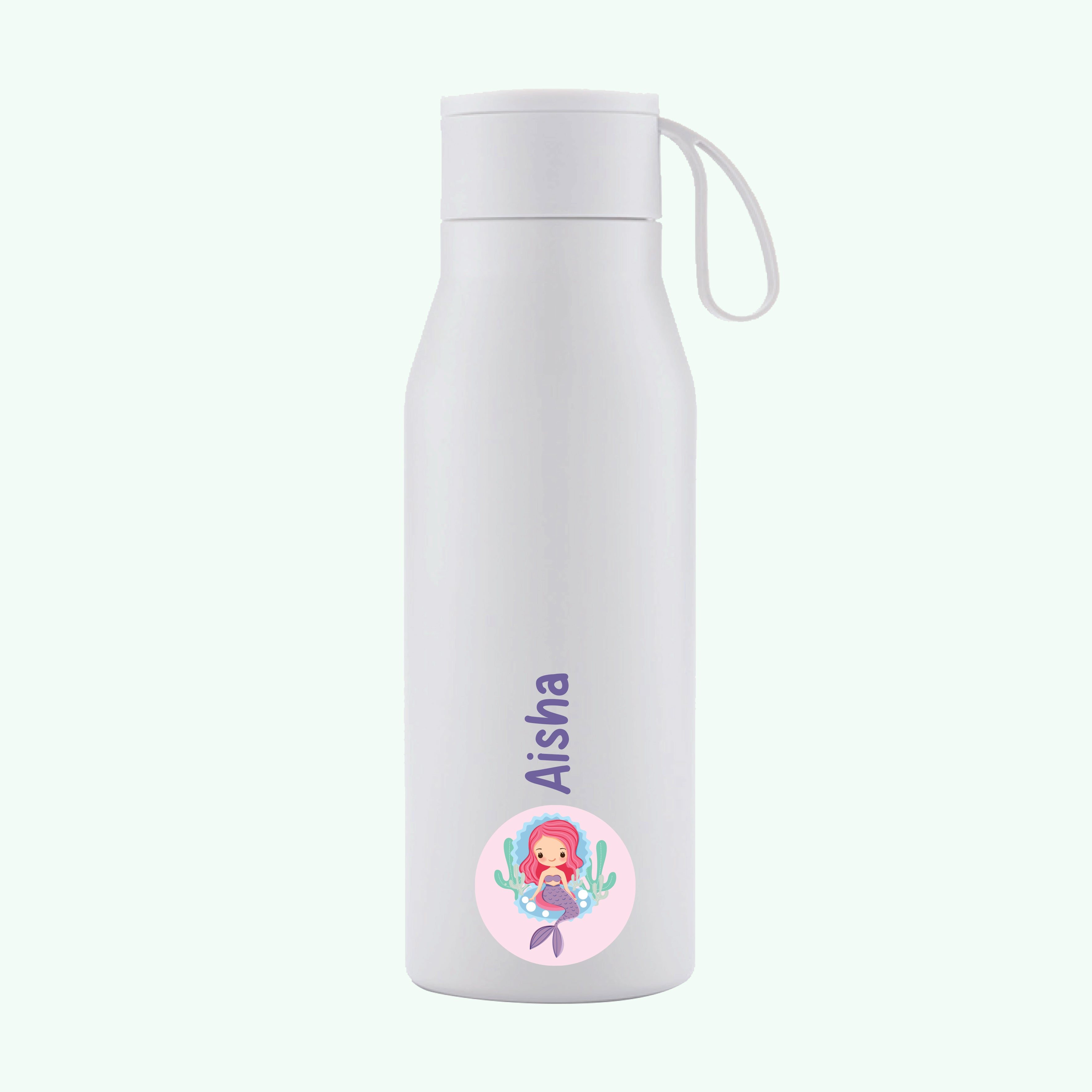 Personalised Mermaid Drinking Bottle