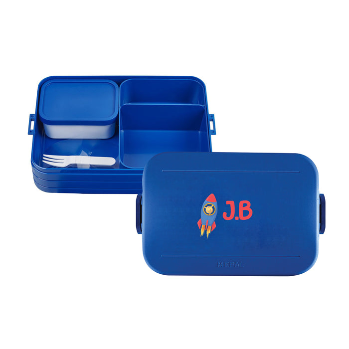 Large Bento Lunch box Take a Break - Vivid blue - Kids Lunch Box