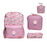 3-Pieces Backpack Set for Kids - Personalised Backpack with Personalised Lunch Box Bag and Pencil Case