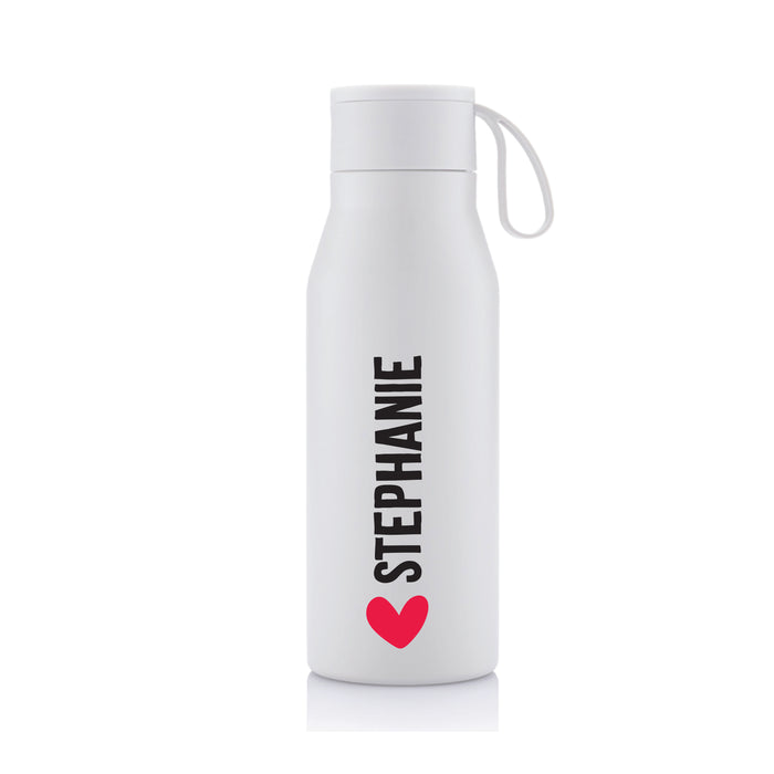 Personalised Name Stainless Water Drinking Bottle