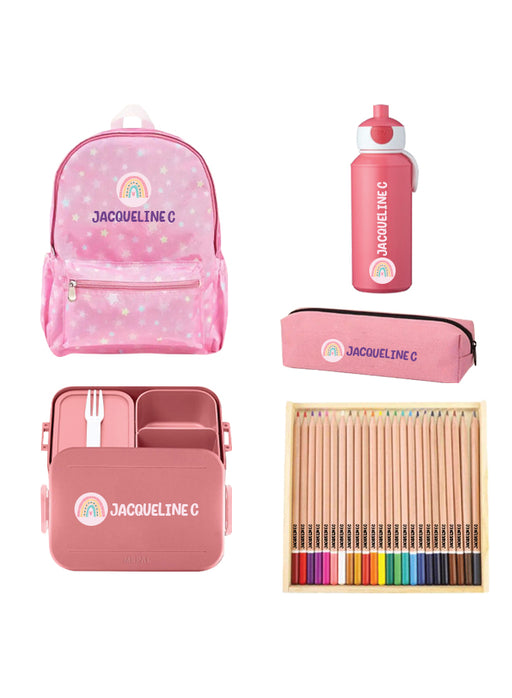 5 Pieces Personalised Back to School Bundle