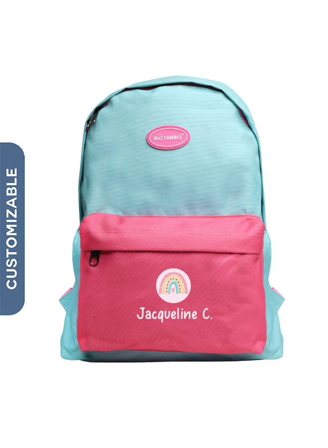 Personalised Backpack for Kids in Rainbow Design