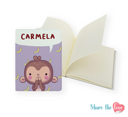 Monkeying Around - Personalised Notebook