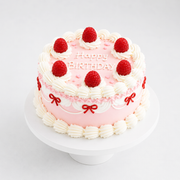 Vintage Raspberry Cake