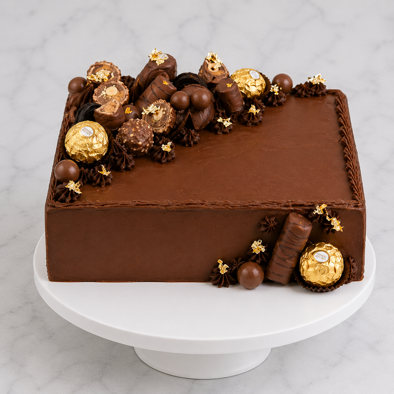 Premium Chocolate Fudge Celebration Cake - 3kg