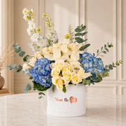 Indigo & Ivory Bouquet