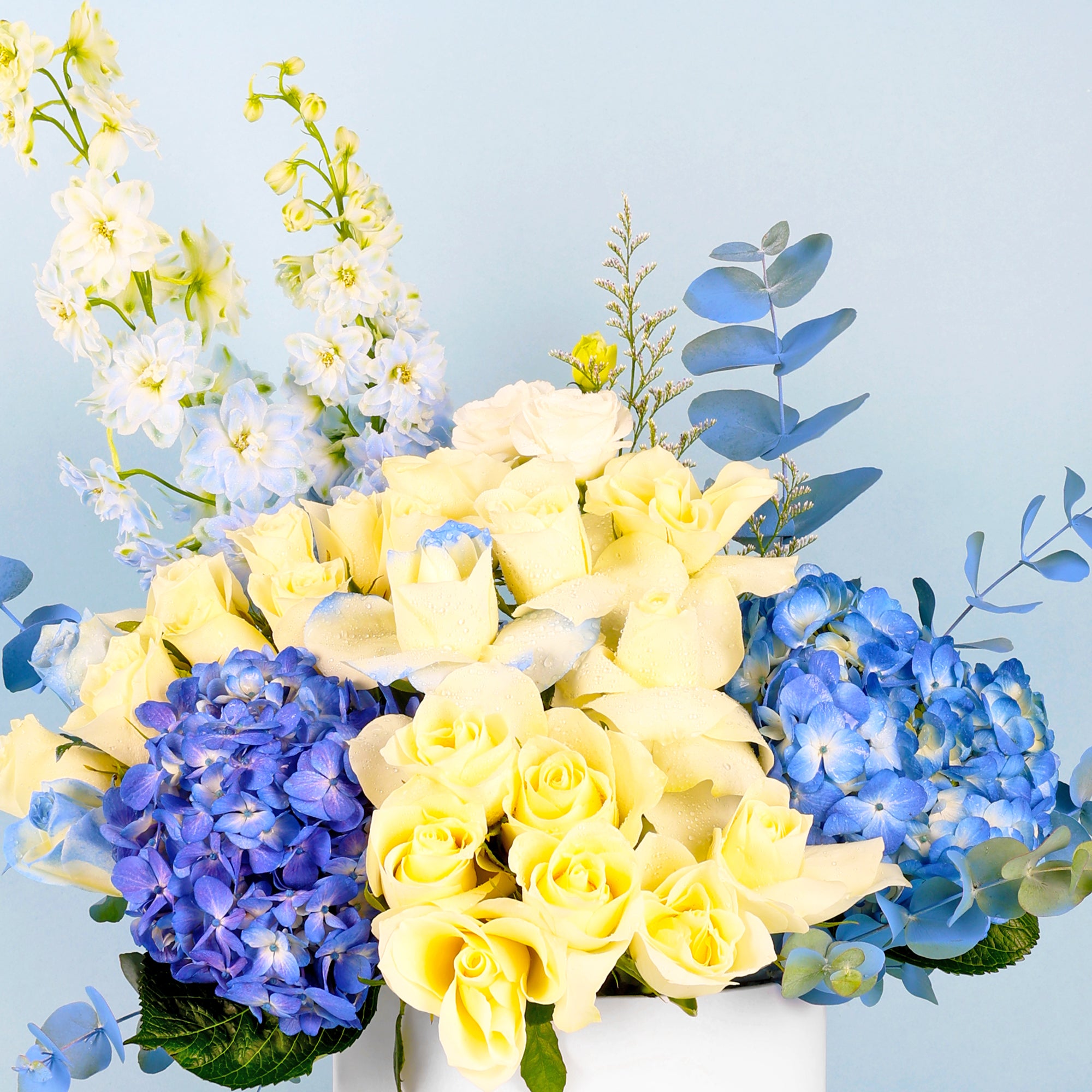 Indigo & Ivory Bouquet