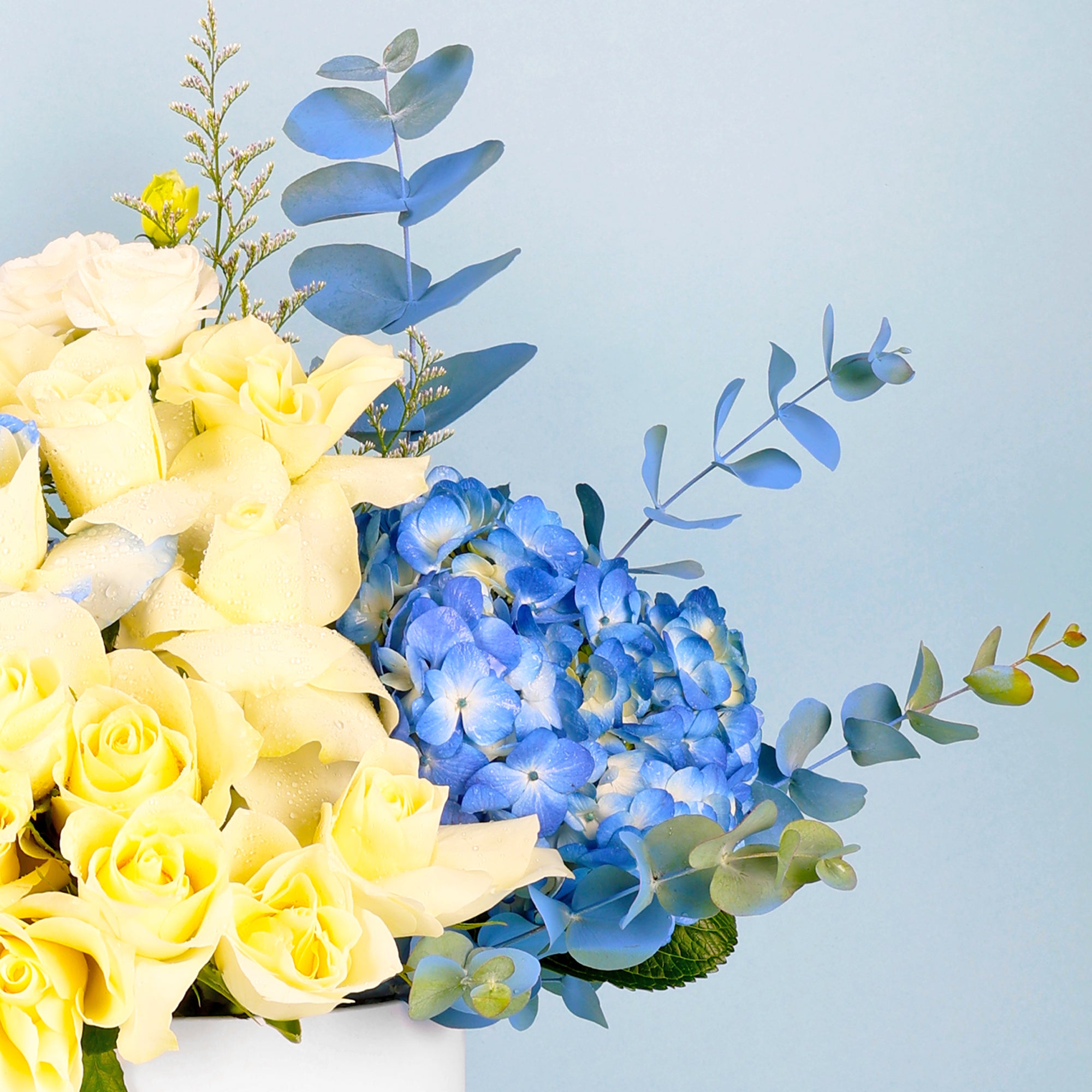 Indigo & Ivory Bouquet