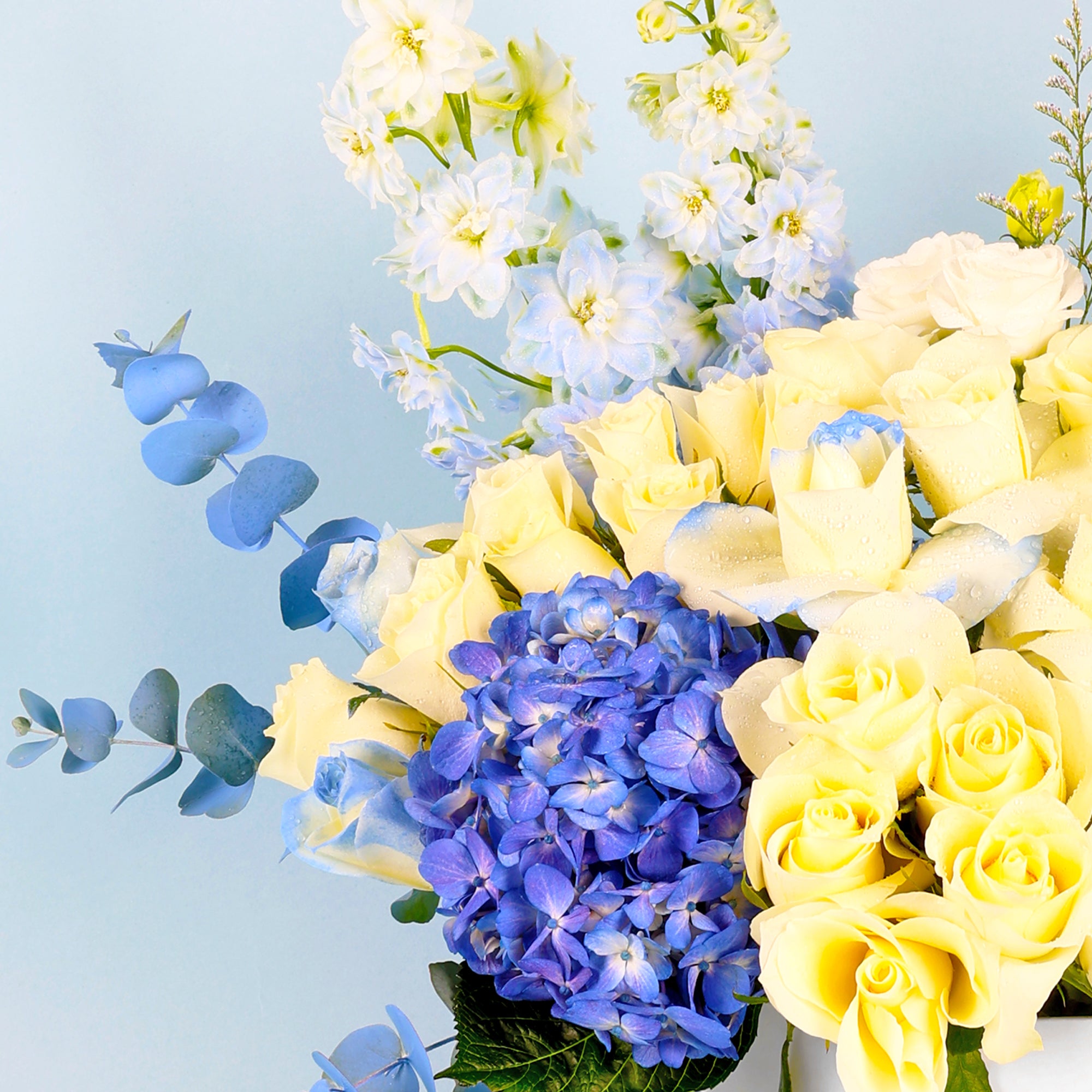 Indigo & Ivory Bouquet