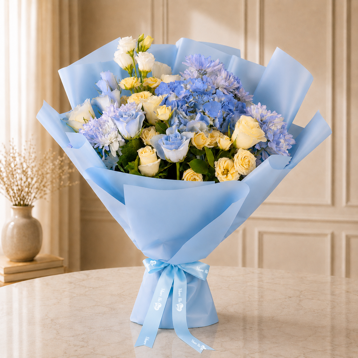 Azure Whisper Bouquet
