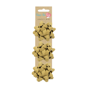 Gold Glittery Star Bow (3 Piece)