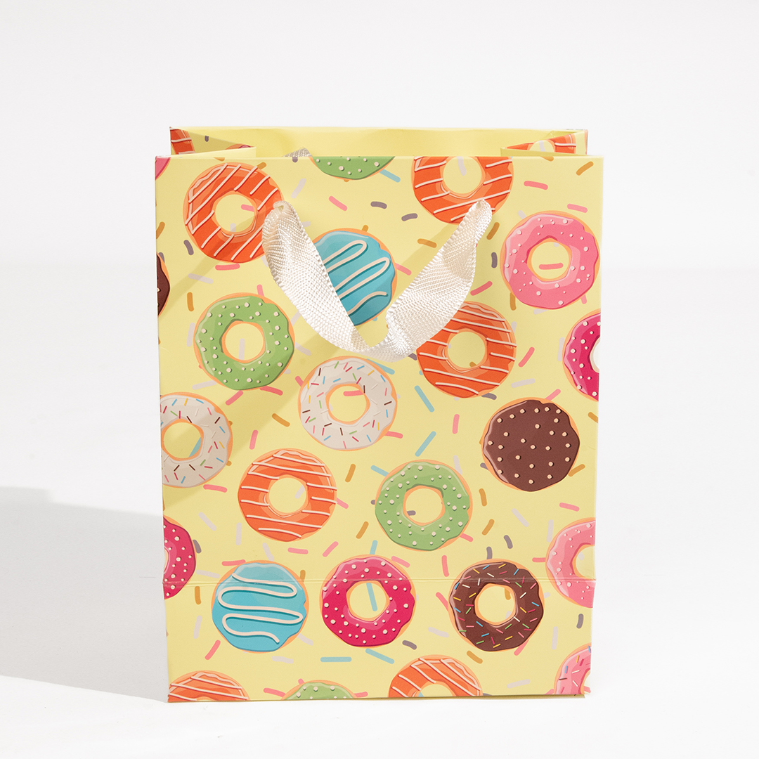 Donut Yellow, Medium Gift Bag