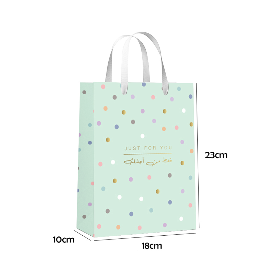 Just for you, Mint Green, Large Gift Bag