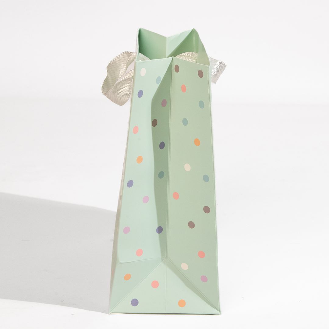 Just for you, Mint Green, Medium Gift Bag