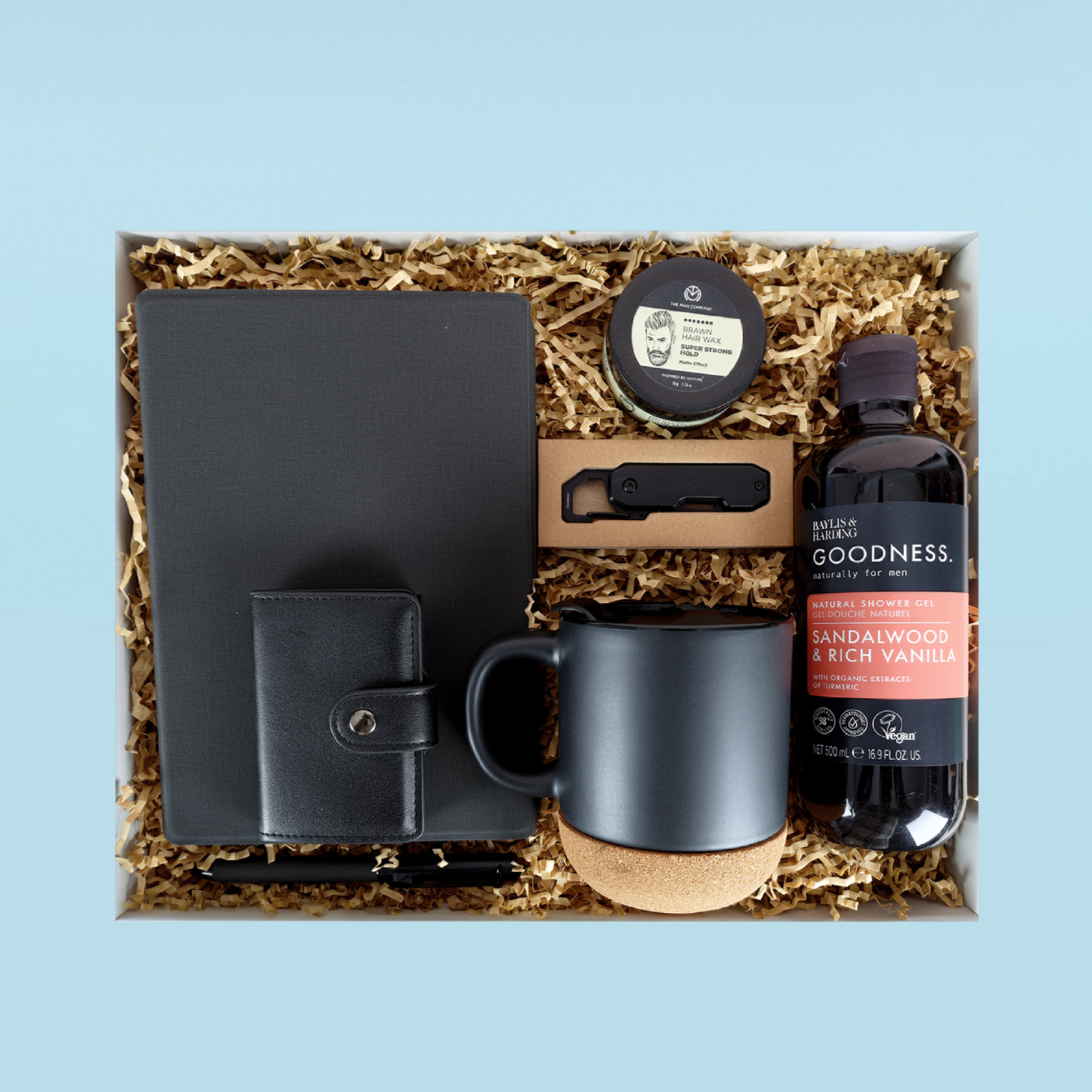 His Daily Ritual Deluxe Hamper - Black