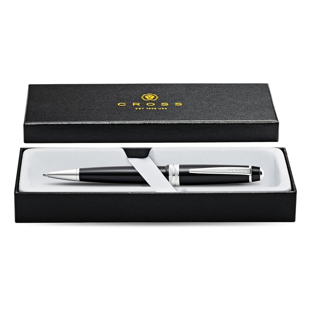 Cross Bailey Light™ Polished Black Resin with Polished Chrome Appointments Ballpoint Pen
