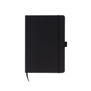 JURSI - Giftology A5 PU Notebook with Pen Loop - Black