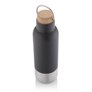 AVERSA - Hans Larsen RCS Recycled Stainless Steel Insulated Water Bottle - Black